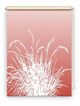 Rollo Reed24 red dark, Rollo, Motivrollo, Rollo mit Druck, Fotorollo, bedrucktes Rollo, Fensterrollo,verdunkelndes Rollo, Sonnenschutz Rollo